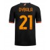 AS Roma Paulo Dybala #21 Kopio Kolmas Pelipaita 2023-24 Lyhyet Hihat